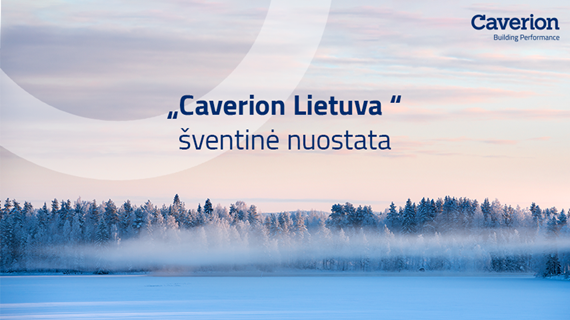 "Caverion Lietuva" didžiosios metų šventės su gerais darbais