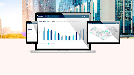 Caverion SmartView įrankis padedantis stebėti pastato sistemų būklę vienoje skaitmeninėje platformoje